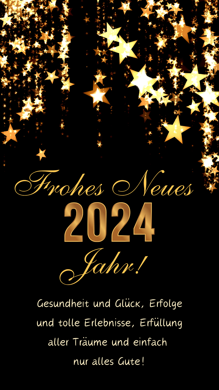 Frohes neues Jahr 2024 - Moonzori Neujahrsgrüße