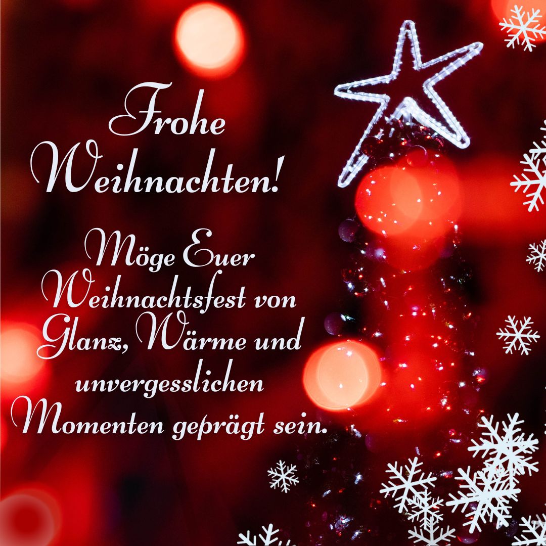 Frohe Weihnachten! Weihnachtsbild mit dem Glückwunsch. Moonzori