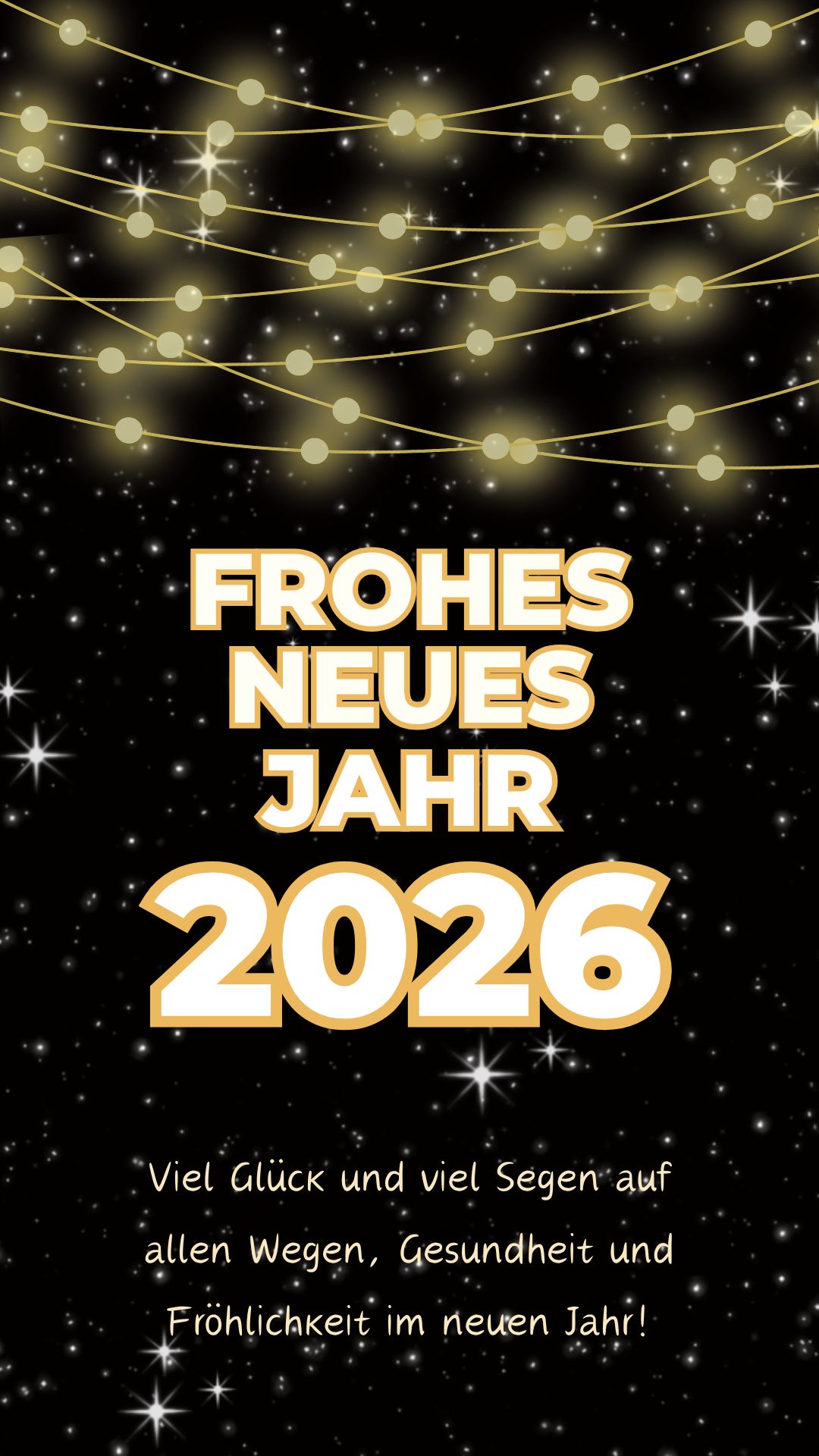 Frohes neues Jahr 2026- Moonzori Glückwünsche