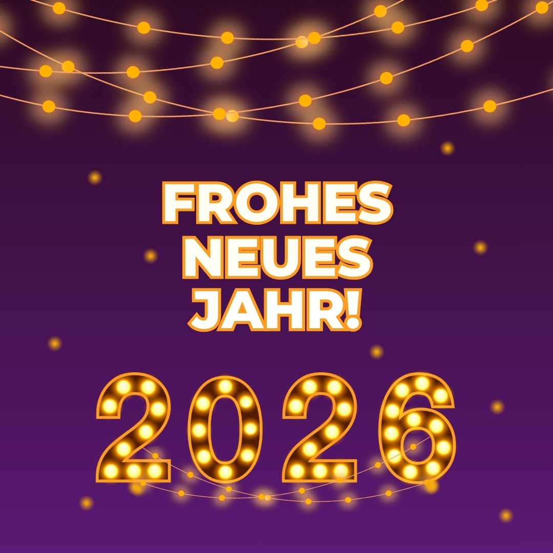 Frohes neues Jahr! Neujahrsbild 2026. Moonzori